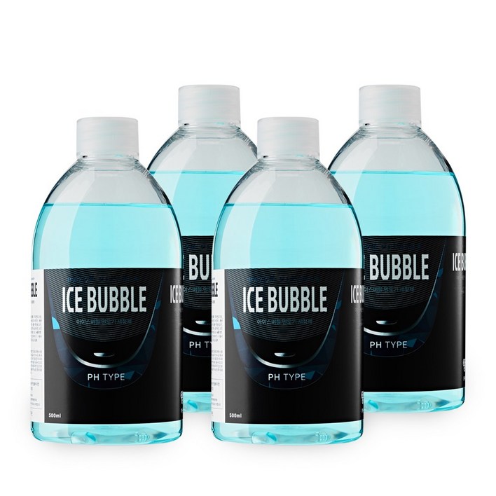 아이스버블 브라운 면도기세정액 리필 파나소닉 필립스 호환, 필립스 호환PH타입, 단일 색상, 4개