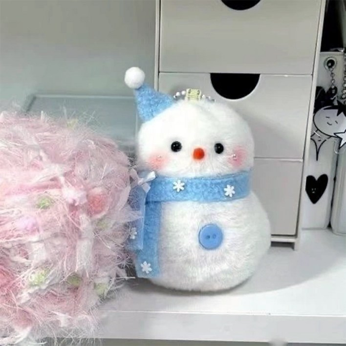 모든 눈사람 인형 키링 가방키링 백참 백꾸 가방꾸미기 에어팟 키홀더 친구 선물