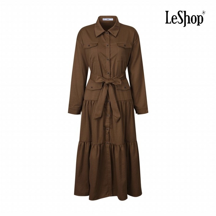 AK플라자 르샵 카라넥 오픈 캉캉 스트랩 원피스 BP8OP008A