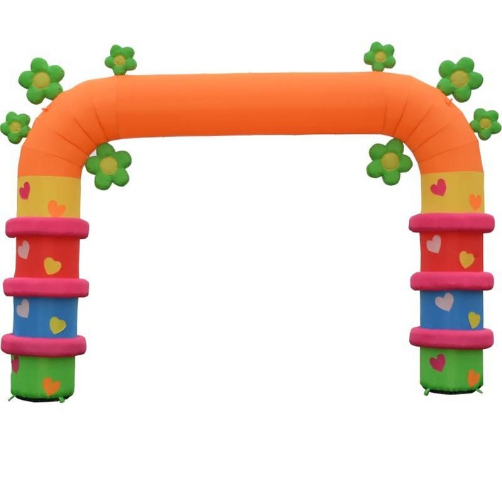 대형 에어 아치 축제 장식 입구 파티 라운드 행사용 행사장 풍선 포토존 게이트 아치형 개업 벌룬