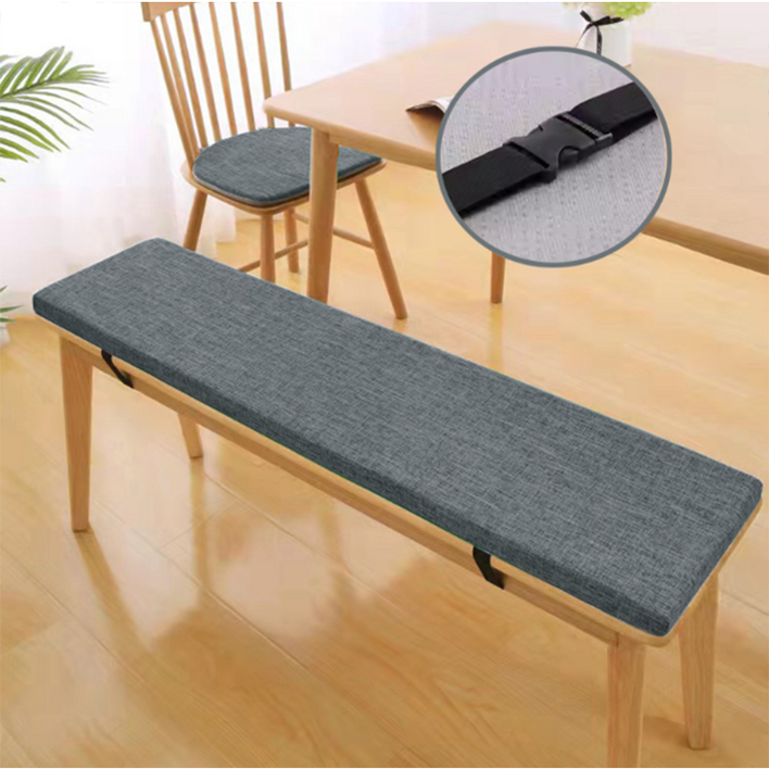 벤치 의자 방석 메모리폼 긴의자 전용 논슬립 쿠션