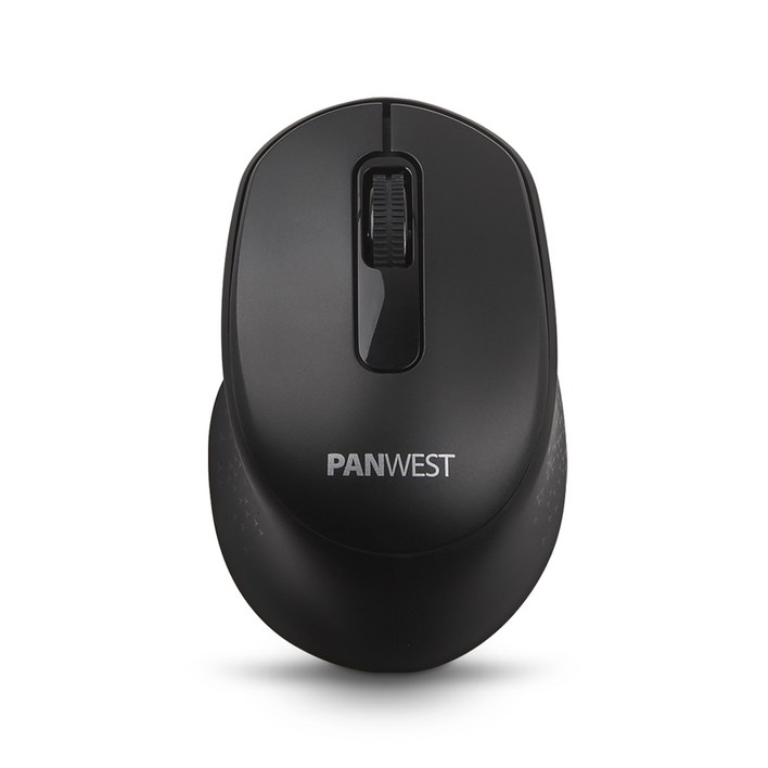 PANWEST PANWESTPW815 무선 마우스, 블랙, PANWESTPW815