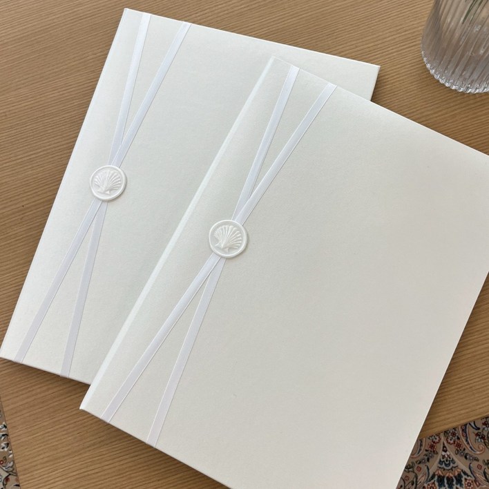 결혼식 성혼선언문 혼인서약서 케이스 축사