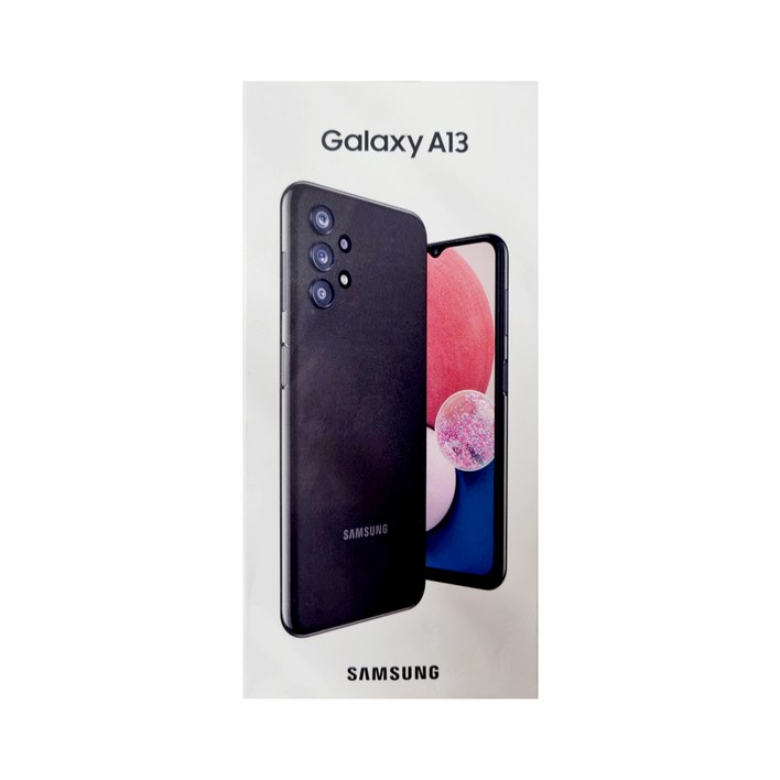삼성 갤럭시 A13 미사용 새제품 알뜰폰 공기계 SMA135, 화이트