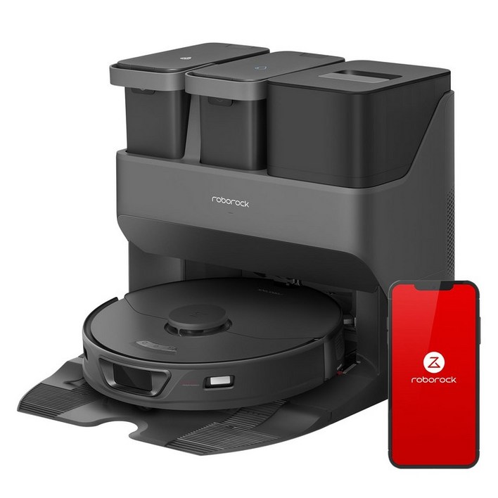 S7 Max Ultra 5500Pa WiFi App roborock로보록 로봇 청소기 물 닦아 양용 전자동