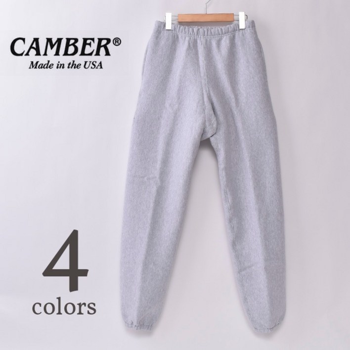 캠버 CAMBER 233 크로스니트 스웻 팬츠 12온스 4컬러
