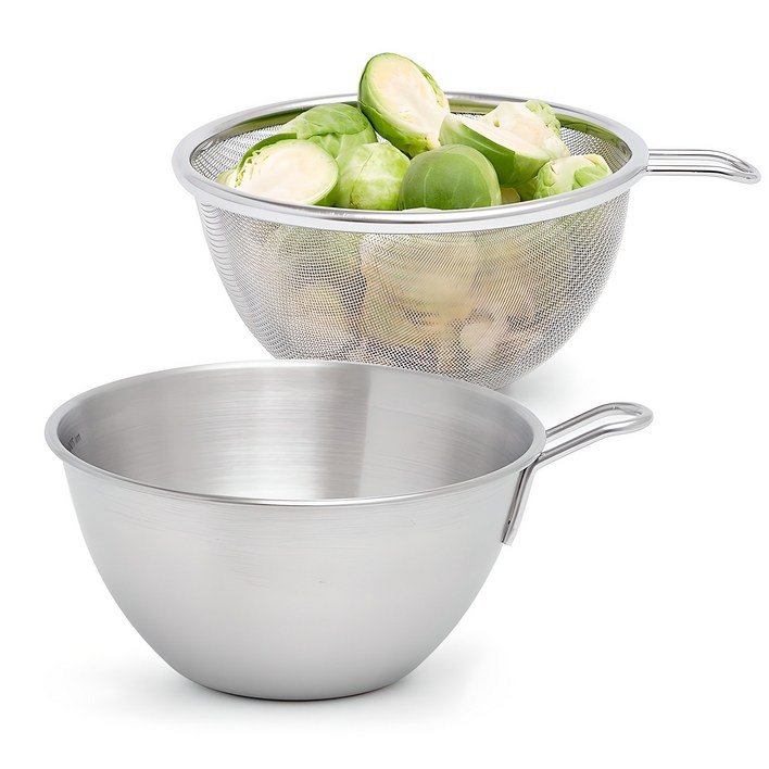 리본제이 뉴미니 숏핸들 믹싱볼  채반 2종 세트