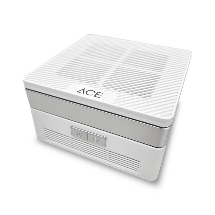 탁상용 차량용 공기청정기  5중필터 저소음 터치형, 단일컬러