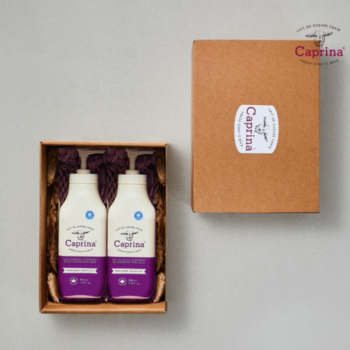 [선물세트] 프레쉬 산양밀크 바디로션 350ml 더블세트 시어버터