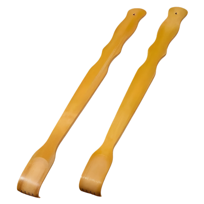 11 호미네 효자손 등긁개 대나무 효됴손, 1세트, 호미네 우드11