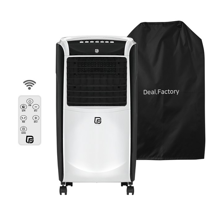 딜팩토리 PTC 파워 온풍기 DF-002, 혼합색상, DF-002