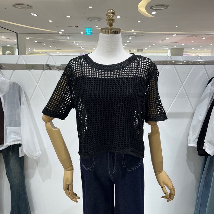 AK플라자 밸리걸 이너 세트 러프 니트 216731