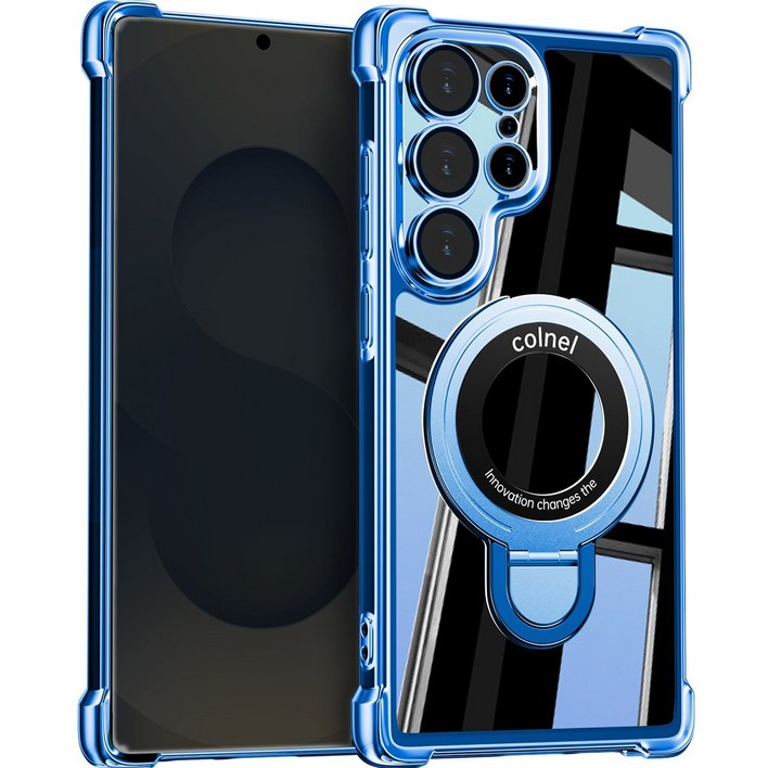 갤럭시 s25 울트라 s24 s23 ultra 2배자력 투명 맥세이프 거치대 케이스