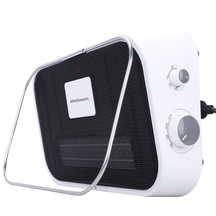 멜룸 PTC 욕실 온풍기 무타공 벽걸이 전기 히터 생활방수