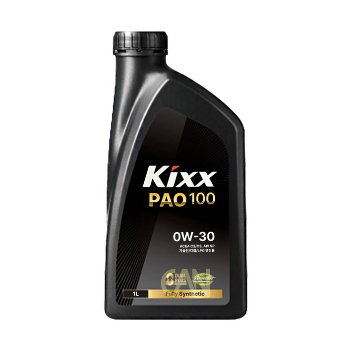 킥스파오 Kixx PAO 100구 PAO1 0W30 합성 가솔린 디젤 LPG 엔진오일, 0w30, 10개, 1L