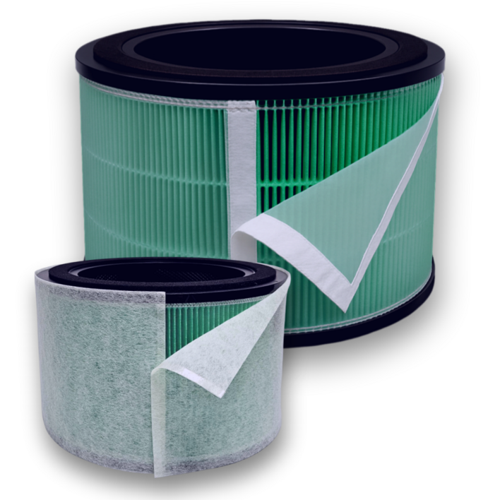 LG 공기청정기 퓨리케어 필터 360 해파탈취펫케어망필터세이퍼 호환, 2세트, 20.AS195DWWA