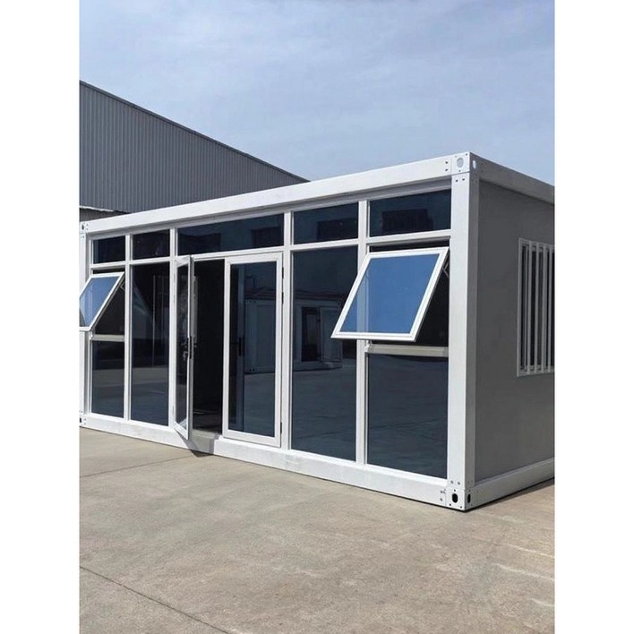 몬트리 10평농막 10평농막주택 조립식창고 화이트 컨테이너, 글라스 커튼월 컨테이너