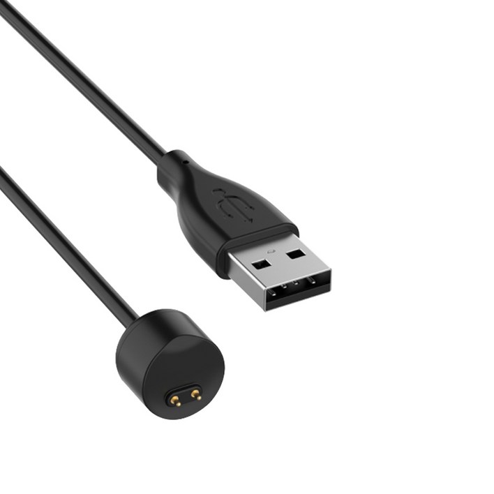 샤오미 미밴드5 6 7 호환 마그네틱 충전케이블 미밴드충전기 USB 휴대용