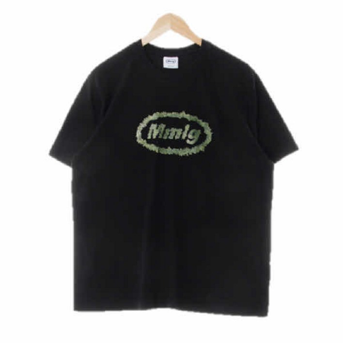 엠엠엘지 mmlg 블랙 면 식물로고반팔티 [M]