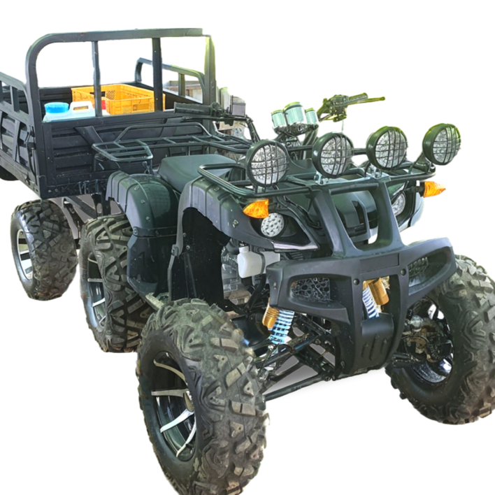 베리아므 농업용 트레일러추가 4륜 오토바이  ATV 수륙양용차 사발이 산악 미니 소형 바이크