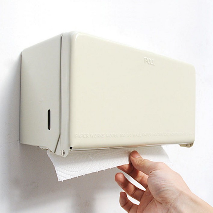 덜튼 정품 티슈 티스펜서-아이보리 틴케이스