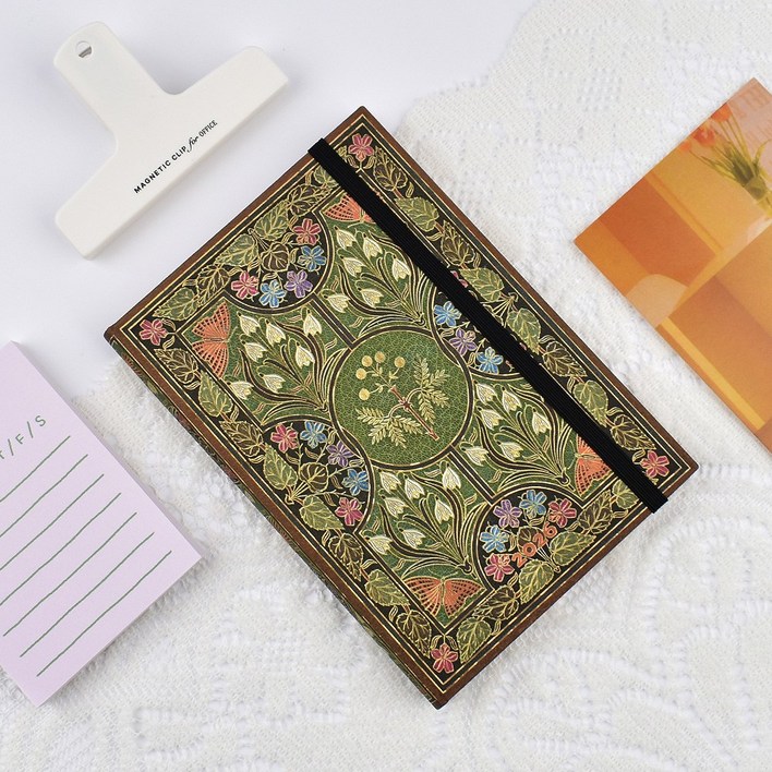 2026 다이어리 페이퍼블랭크스 플래너 위클리 주간 일기장 다꾸 미디 사이즈, Poetry in BloomVERSO