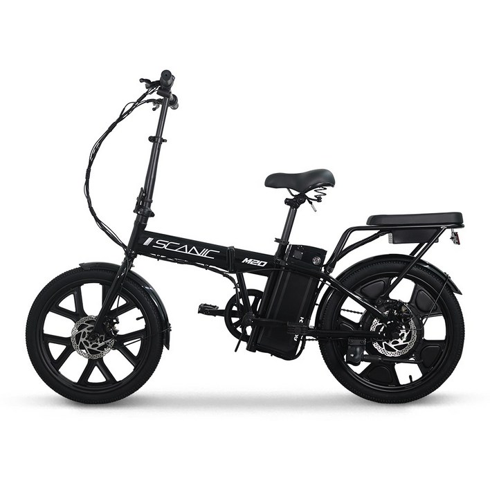 AU테크 스카닉 M20 48V 접이식 미니벨로 출퇴근 전동 전기자전거