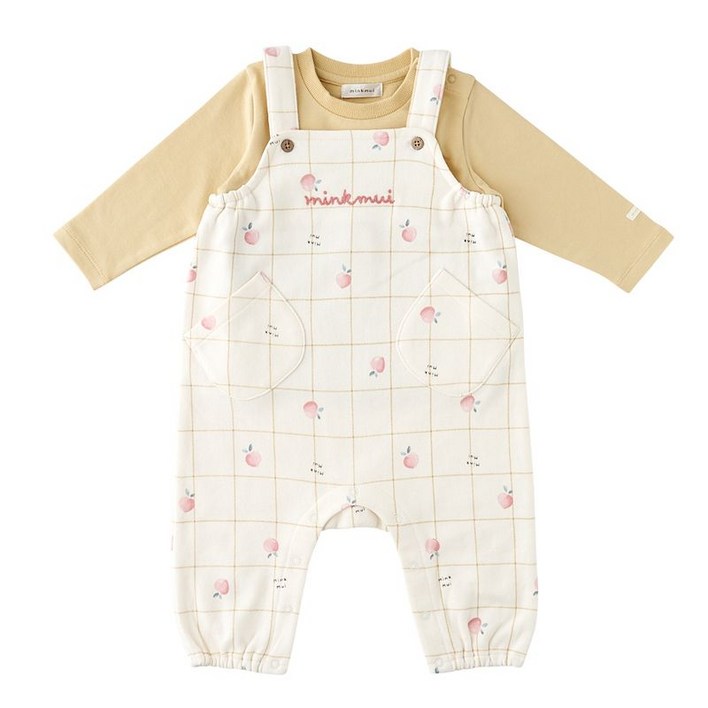 밍크뮤 열매그리드 우주복 세트 YE 33C1360104