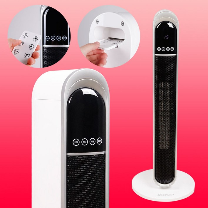 타워형 스마트 PTC 전기 온풍기 가정용 업소용 절전형 열풍기 팬히터 아미즈