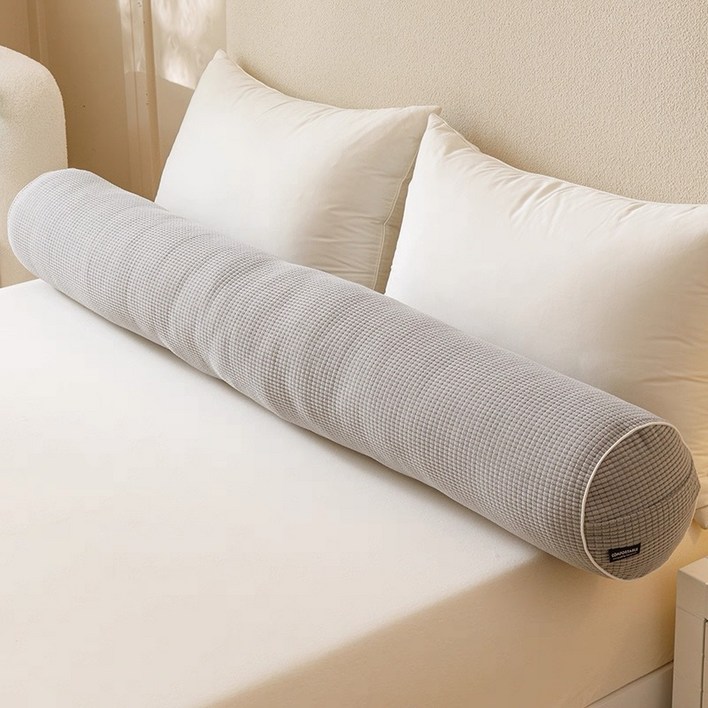 SAGONG 바디필로우 롱쿠션 안고자는 긴베개, 그레이