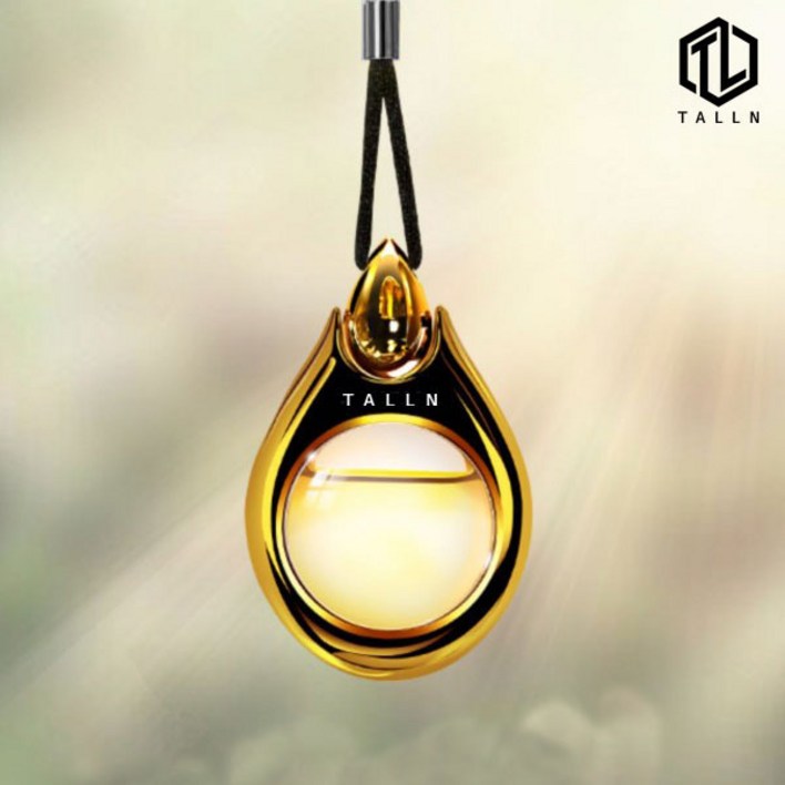 TL 톨른 차량용 룸미러 방향제 골드 Ver2, 1개, 다우니 에이플프레쉬 10ml