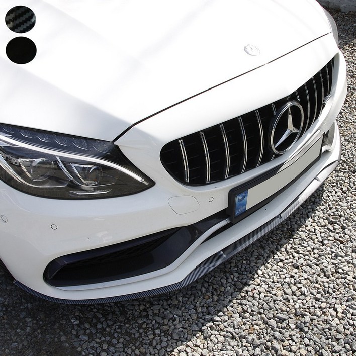 모터스파이 벤츠 C63 AMG전용 카본 블랙 프론트립 C205 W205