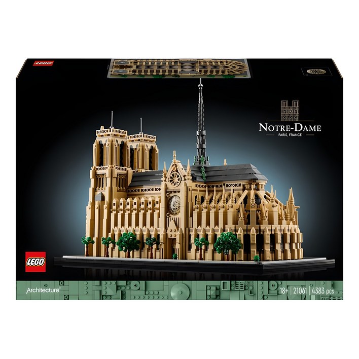 아키텍처 레고 파리 노트르담 21061