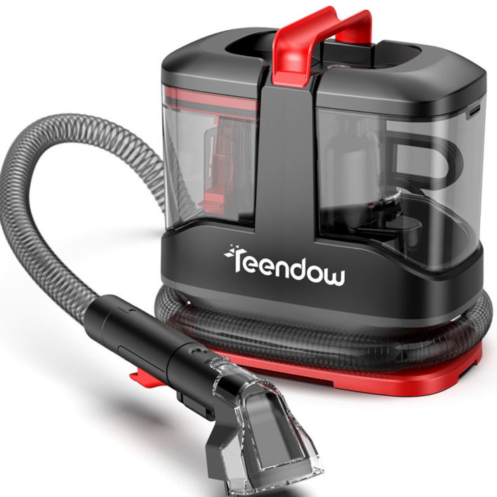 최신형 틴도우 다용도 패브릭 청소기 가정용 카페트 침구 쇼파 습식청소기 C3, 블랙