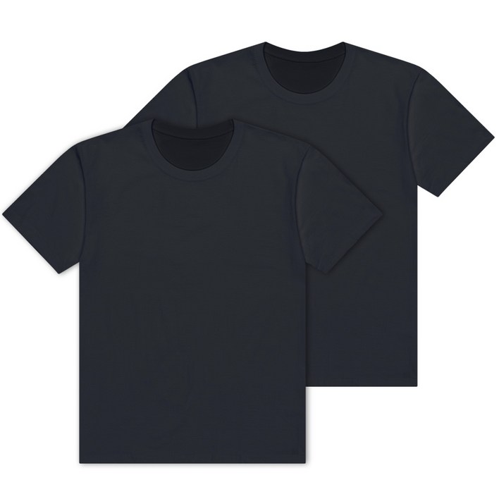 언룩 남녀공용 빅사이즈 무지 라운드 반팔 티셔츠 2XL9XL 2장세트 4color 언룩 남녀공용 빅사이즈 무지 라운드 반팔 티셔츠 2XL9XL 2장세트 4color