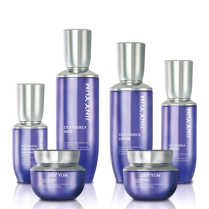 지니윰 시카마데카 6종 세트 여성 스킨로션 보습 미백 주름개선 기능성 기초 화장품 세트, 1세트
