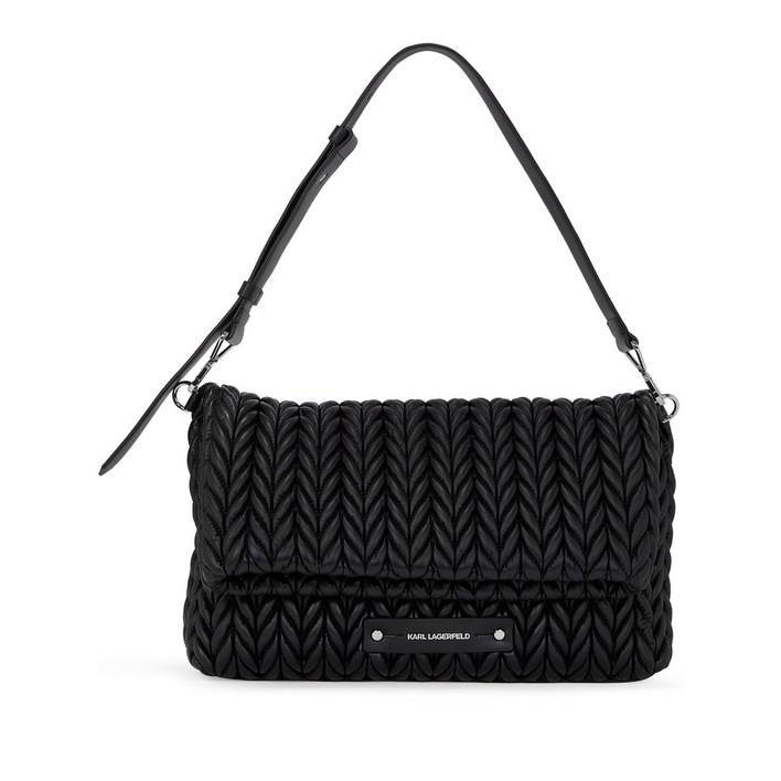 칼 라거펠트 K/위브 라지 숄더 백