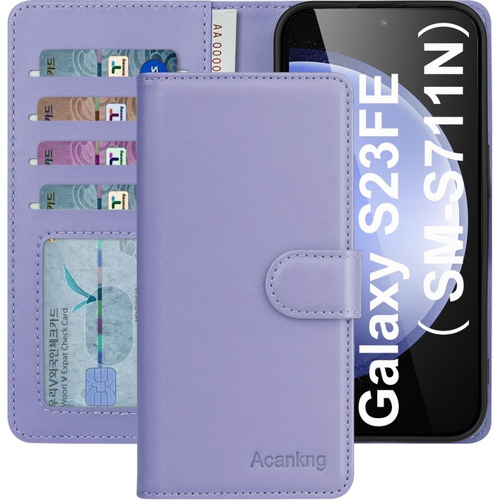 아칸크 삼성 갤럭시 버디2 클래식 베이직 지갑형 카드수납 프리미엄 가죽 다이어리 휴대폰 케이스 SMM236L 적용