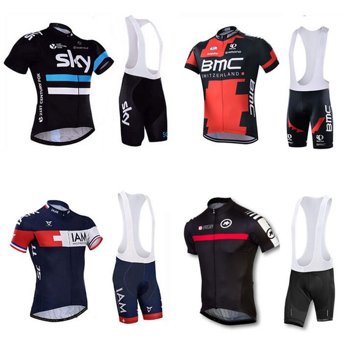 SKY,BMC,IAM 등 반팔 자전거의류 사이클복 저지빕숏팬츠상하의 별도
