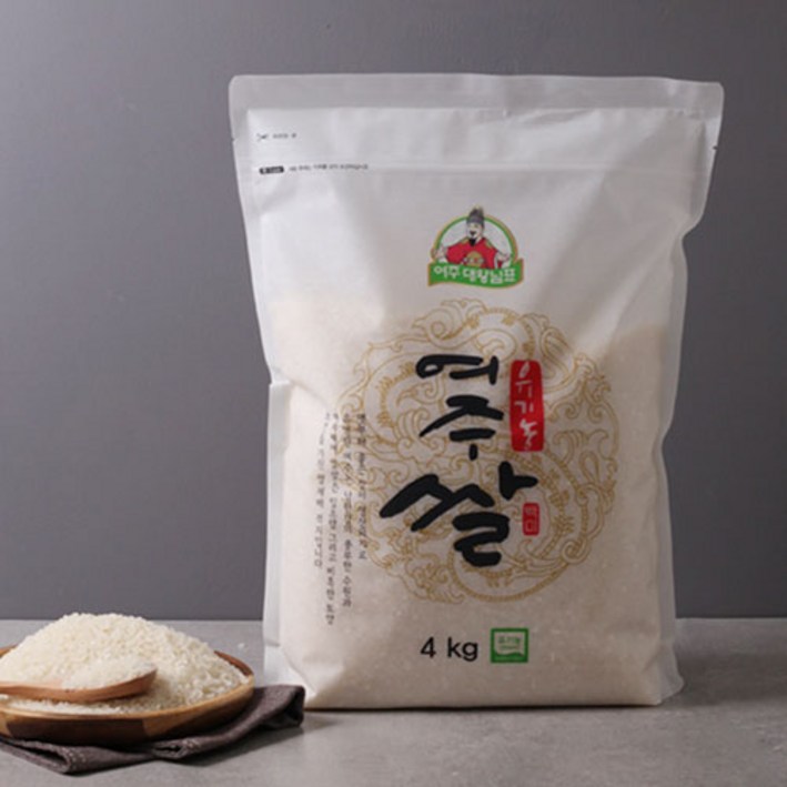 대왕님표 유기농 여주쌀, 1개, 4kg 7828404946
