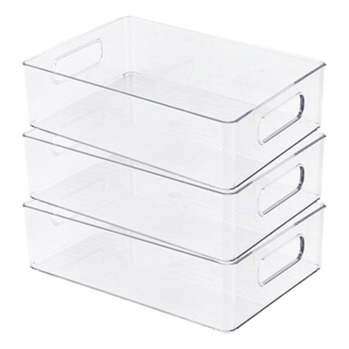 마켓피오 홈 투명 다용도 pp 정리 수납함