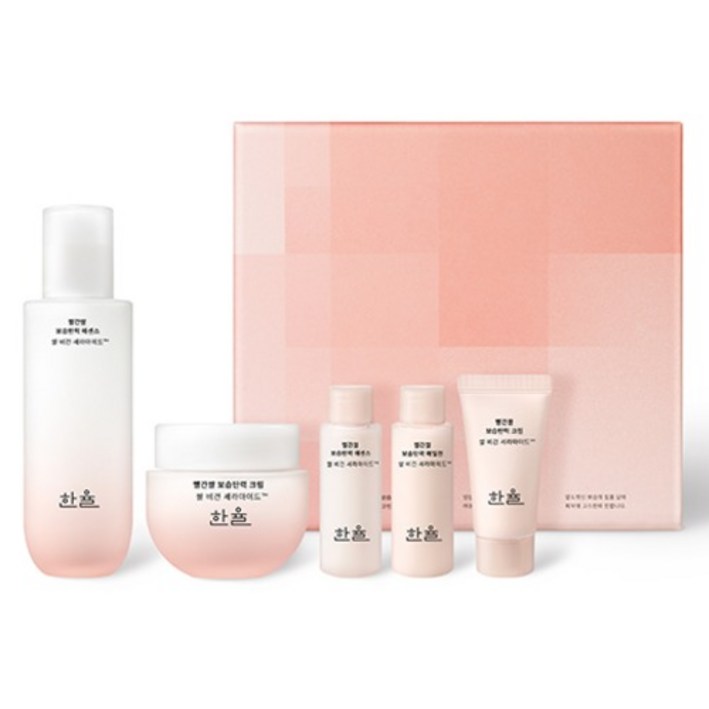 한율 빨간쌀 보습탄력 에센스 크림 2종 세트
