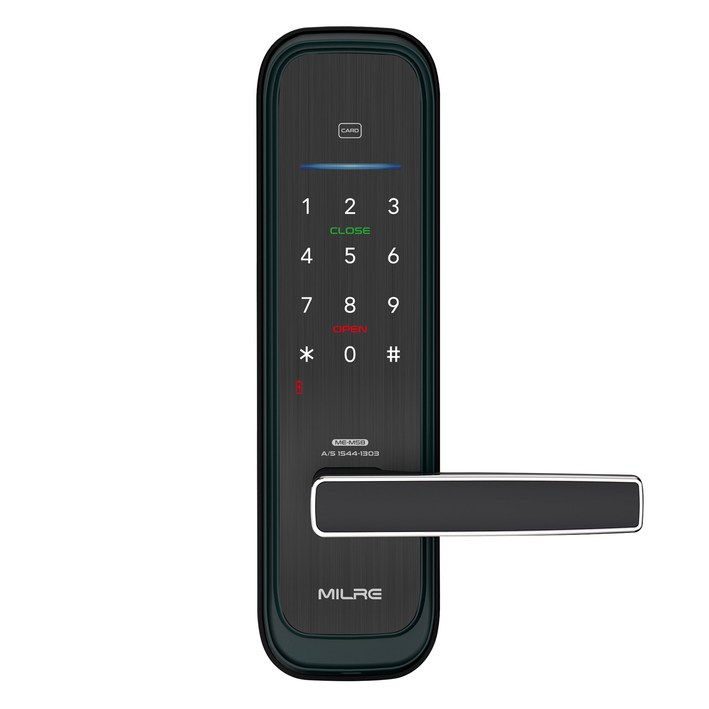 밀레시스텍 무타공 스마트 도어락 ME-M58S, ME-M58S, 방문설치