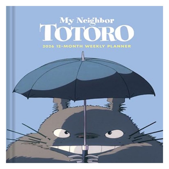 Studio Ghibli My Neighbor Totoro 2026 12Month Weekly Planner