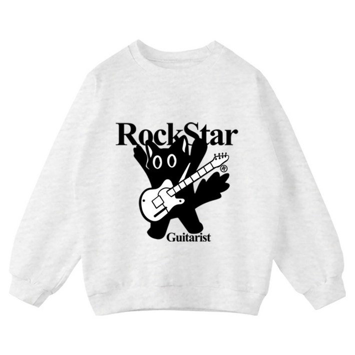 제니키즈오버핏기모락스타맨투맨 JN5025M