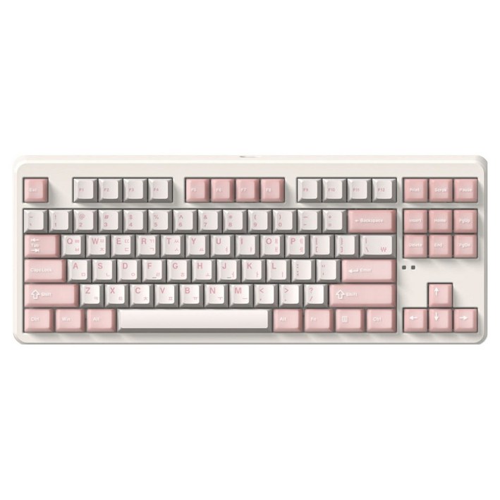 에프엘이스포츠 가스켓 마운트 블루투스 유무선 기계식 텐키리스 키보드 리치베리축