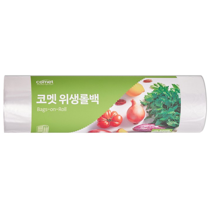 코멧 위생롤백 대형 30cm x 40cm, 대(L), 500개, 1개