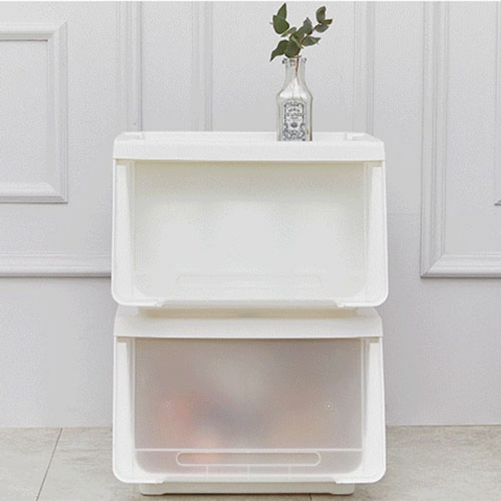 올유리빙 국내 제조 펠리컨 슬라이딩 다용도 수납 정리 리빙박스