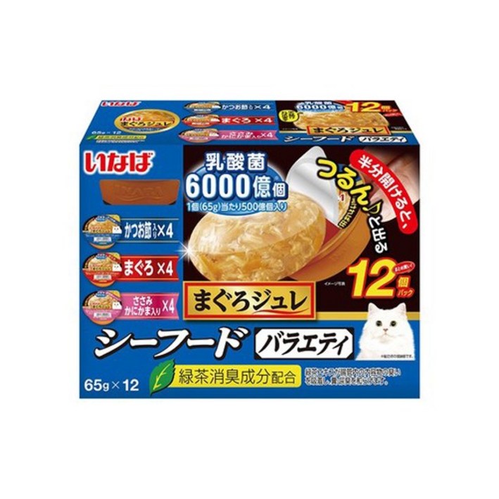 리뉴얼 nanaharu 이나바 마구로쥬레 유산균 버라이어티 65g x 12입