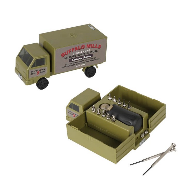 미니드라이버 덜튼 미니 공구함 자동차 공구함 드라이버 셋트 데스크테리어 정리함